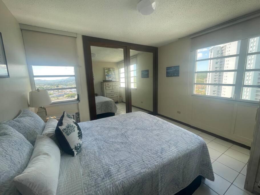 Ocean View 2 Bed 1 Bath 2 Parkings & Pool @ Dos Marinas Fajardo Apartment Bagian luar foto