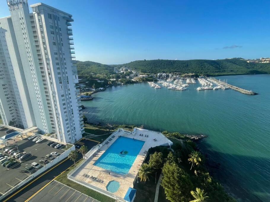Ocean View 2 Bed 1 Bath 2 Parkings & Pool @ Dos Marinas Fajardo Apartment Bagian luar foto